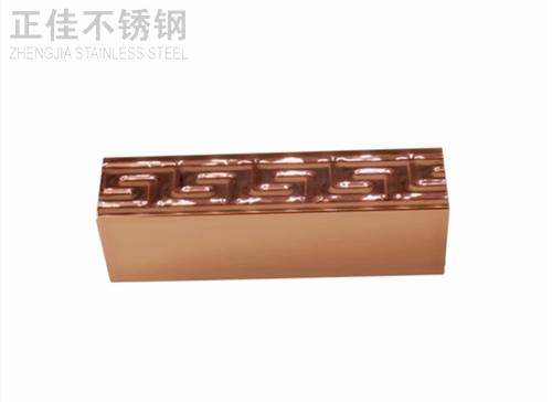 304荣耀体育在线登陆入口-荣耀体育（中国）方管玫瑰金花纹